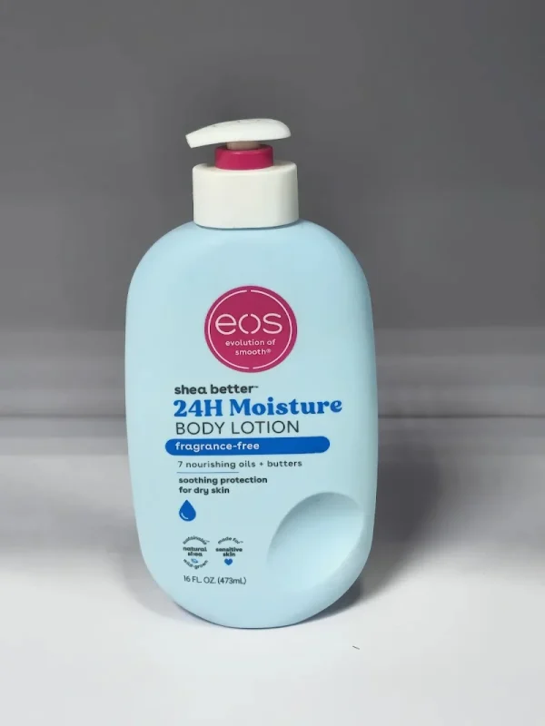 eos Shea Better 24H Moisture Body Lotion, Fragrance Free